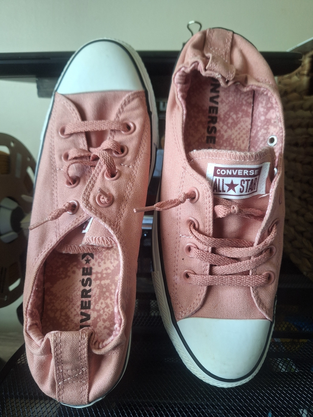 Converse All Star Low Top Sneakers in Dusty Rose Pink